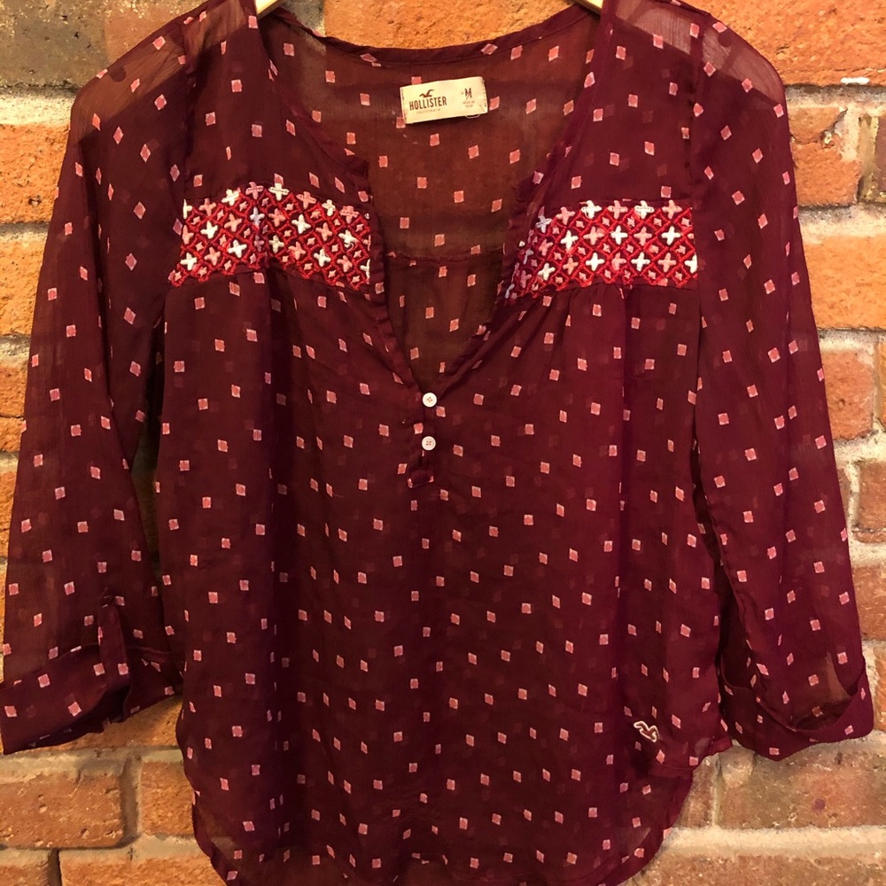 Hollister like new blouse